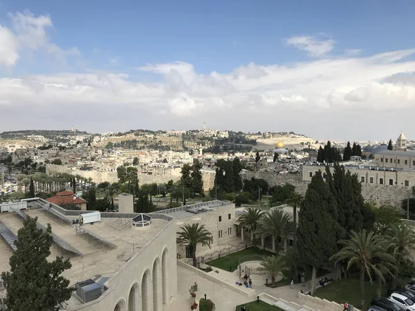 Jerusalem May 2018 View Notre Dame Jerusalem Center Offers Hospitality — Stock Photo, Image