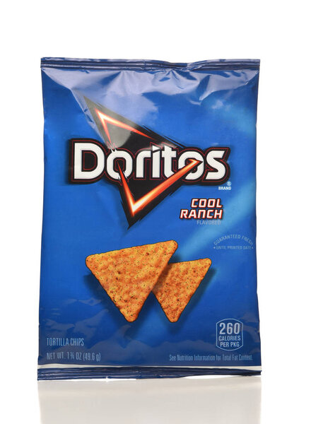  A bag of of Dorito Cool Ranch Tortilla Chips