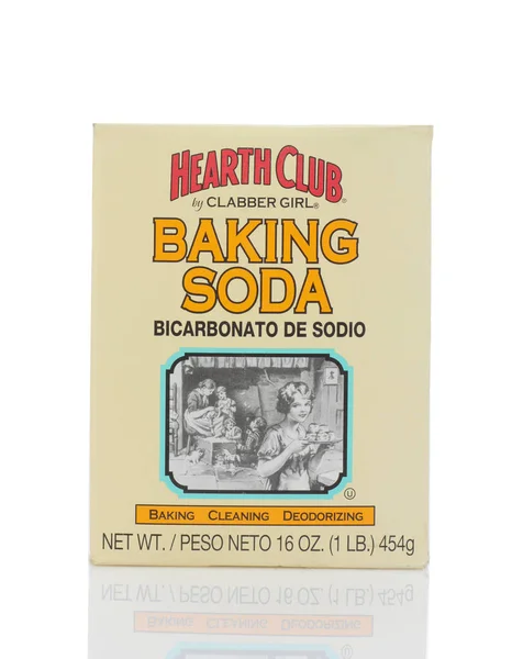 Sebuah kotak dari Hearth Club Baking Soda dari Clabber Girl — Stok Foto