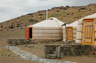 Gers The Three Camel Lodge, Omnogobi Aimag 'da (Güney G