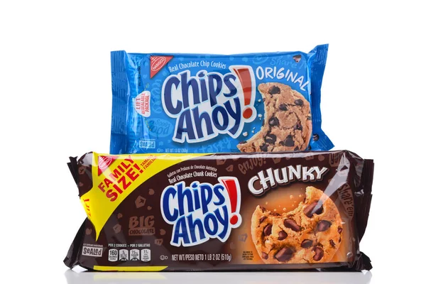 Irvina California Maio 2020 Pacote Chips Nabisco Ahoy Original Cookies — Fotografia de Stock