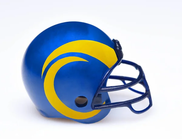 Irvine Kalifornien Aug 2020 Mini Collectable Football Helm Für Die — Stockfoto