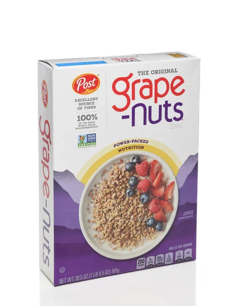 Irvine California Oct 2020 Una Caja Cereales Post Uva —  Fotos de Stock