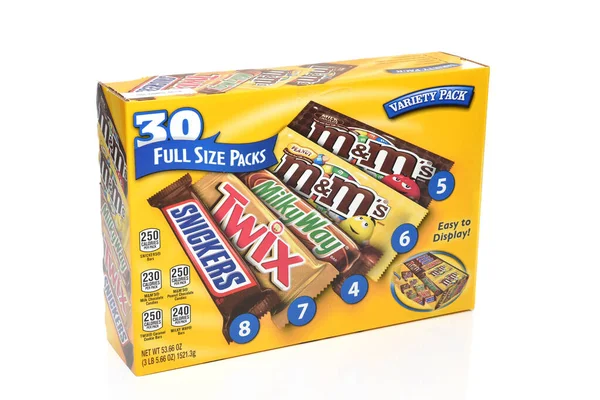 30 Mars Variety Pack Snickers M&M Chocolate/Peanuts Twin Milky Way 30  Full Size