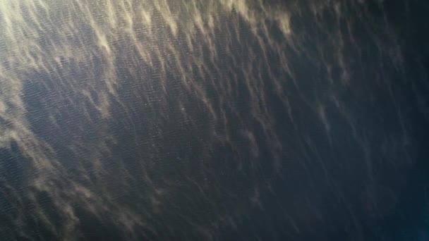 Ранковий Туман Гірському Озері Схід Сонця — стокове відео