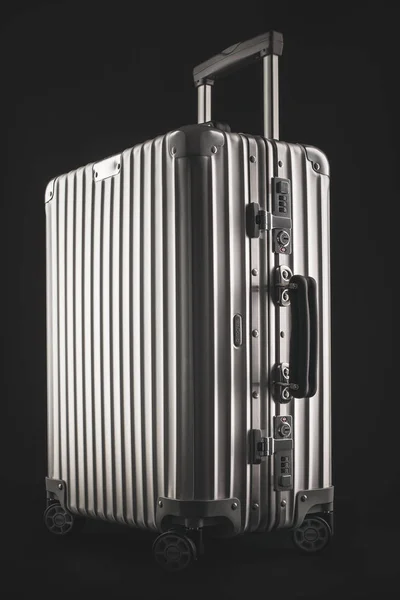 Varna Bulgaria May 2018 Rimowa Traveling Luggage Bag Business Suitcase — Stock Photo, Image