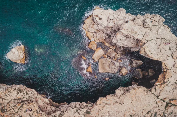 Der Felsbogen Meer Der Nähe Von Tyulenovo Bulgarien Europa — Stockfoto