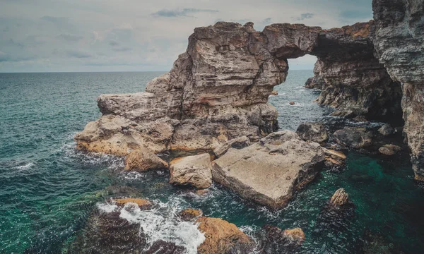 Rock Formation Arch Sea Tyulenovo Bulgaria Europe — Stock Photo, Image