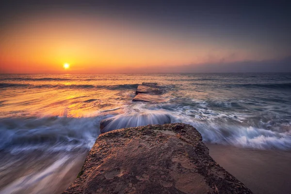 Beautiful Cloudscape Sea Sunrise Sho — Stock Photo, Image