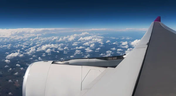 Flygfoto från planet över Punta Cana, Dominikanska Republiken — Stockfoto