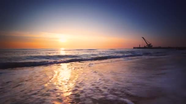 日出海滩 海上的热带天堂岛 — 图库视频影像