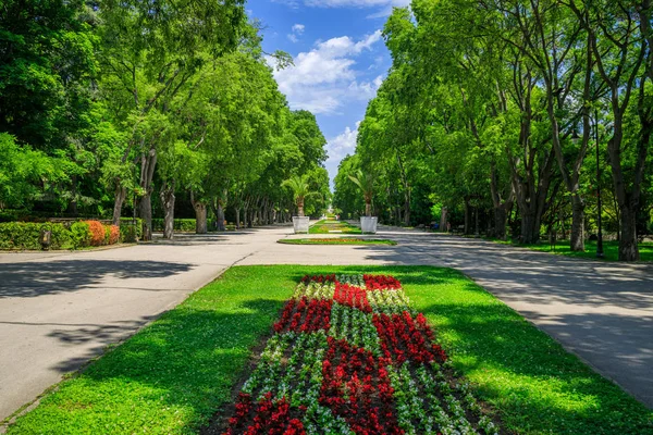 Spring in sea Garden Park, Varna Bulgaria — Stock Photo, Image