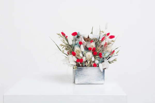 Schönheit Bouquet von getrockneten Blumen — Stockfoto