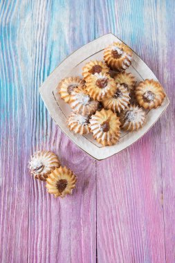 Lezzetli kurabiye seti