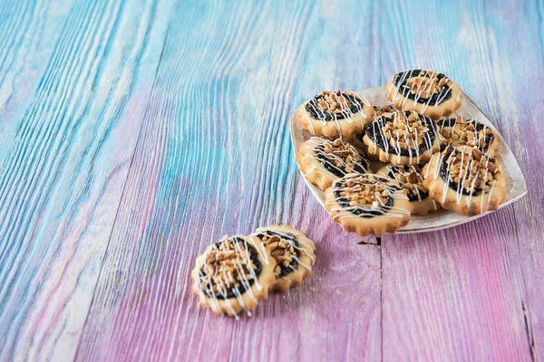 Saboroso muitos biscoitos — Fotografia de Stock