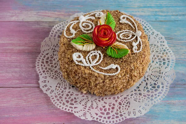 Tasty mini cake — Stock Photo, Image