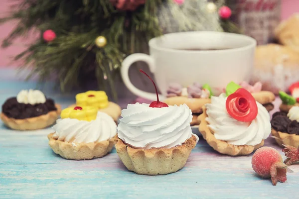 Biscoito de Natal na mesa — Fotografia de Stock