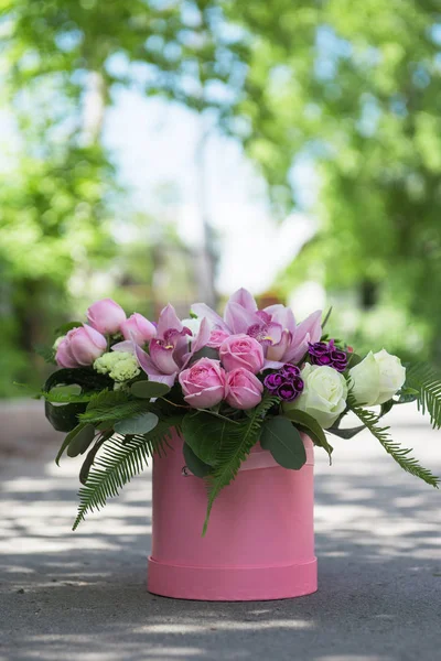 Bouquet of different flowers — Stock Photo, Image