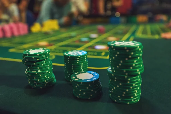 Casino, juegos de azar y entretenimiento concepto — Foto de Stock