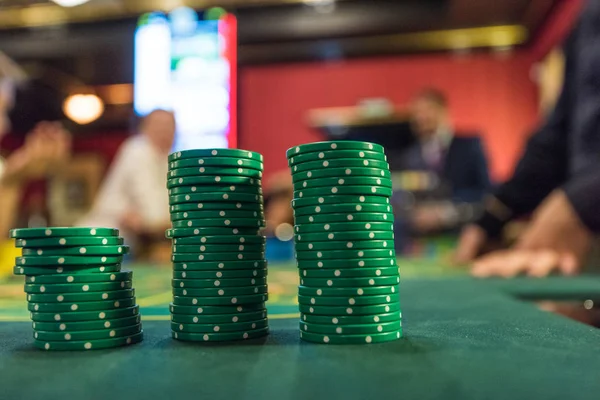 Casino, juegos de azar y entretenimiento concepto — Foto de Stock