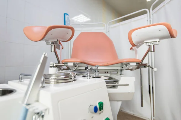 Gynecological cabinet in modern clinic — Stock Photo, Image