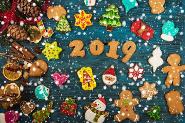 Gingerbreads yeni yıl 2019