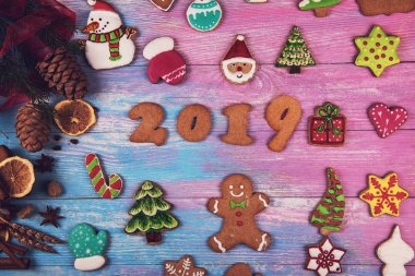 Gingerbreads yeni yıl 2019