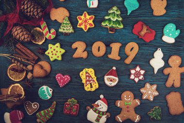 Gingerbreads yeni yıl 2019