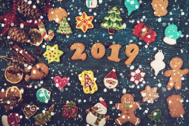 Gingerbreads yeni yıl 2019