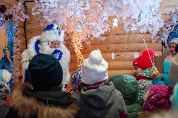 La fiesta de Altaiskaya zimovka - el primer día del invierno — Foto de Stock