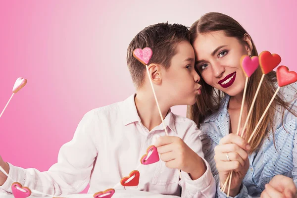 Feliz dia dos namorados ou mãe — Fotografia de Stock