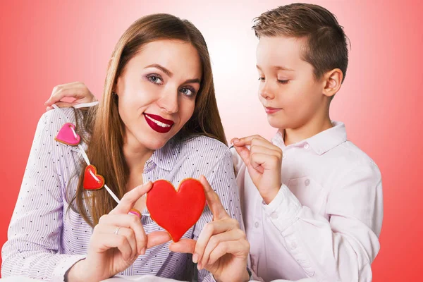 Buon San Valentino o festa della mamma — Foto Stock