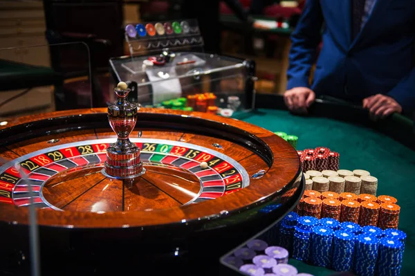 Casino, gokken en entertainment concept — Stockfoto