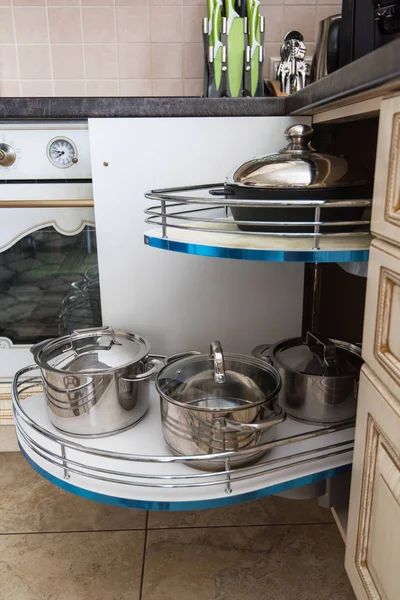 New modern kitchen interior — Stock Photo, Image