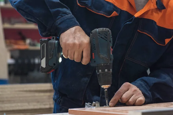 Concepto de producción de muebles — Foto de Stock