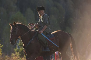 Altay'da Kazakların torunları