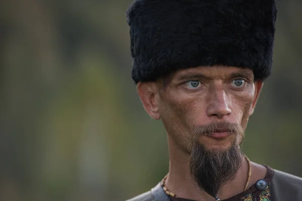 Descendants of the Cossacks in the Altai — Stock Photo, Image