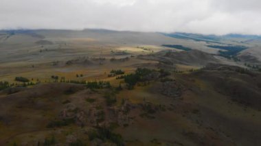Kurai bozkırının hava videosu