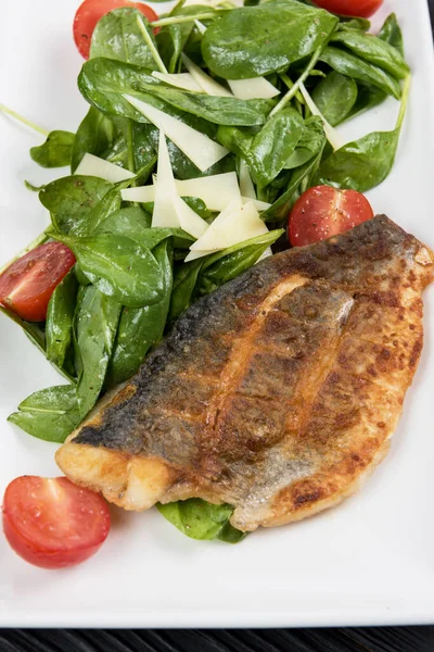 Grilled Dorado fish fillet — Stock Photo, Image