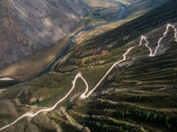 Ορεινό πέρασμα Altai — Φωτογραφία Αρχείου