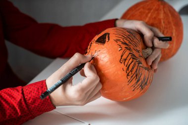 Cadılar Bayramı karnavalı ya da maskeli balo konsepti