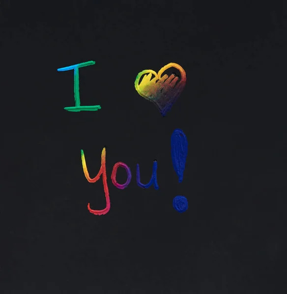 I love you message — Stock Photo, Image