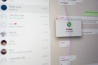 WhatsApp messenager menü