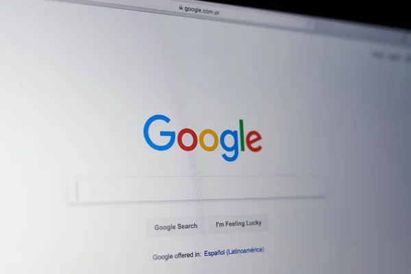 Barra de búsqueda Google — Foto de Stock