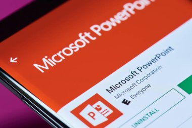 Microsoft powerpoint uygulaması