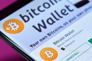 Bitcoin m-cüzdan uygulaması