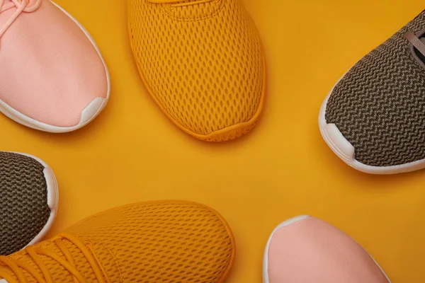 Spor ayakkabı desen arka plan