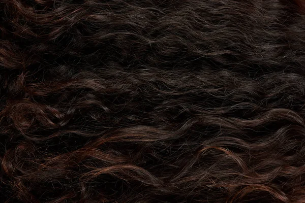 Υφή των μαλλιών σκοτεινή γυναίκα — Φωτογραφία Αρχείου