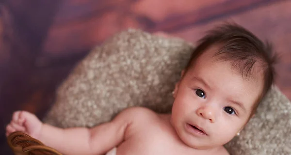 सुंदर बाळ मुलगी पोर्ट्रेट — स्टॉक फोटो, इमेज