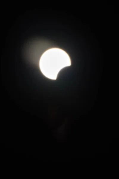Full solar eclipse — Stock Photo, Image